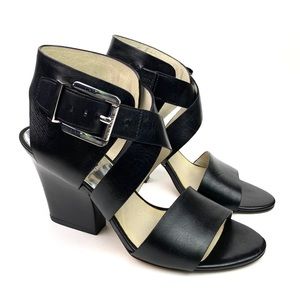 Michael Kors Strappy Leather Heels